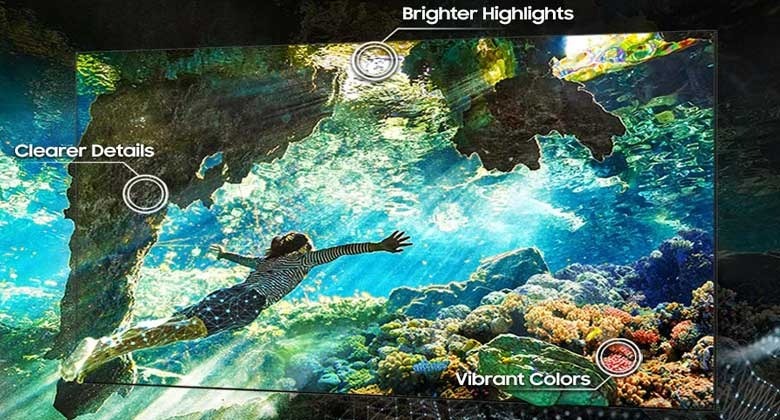 Tivi 98 inch Samsung - Công nghệ Auto HDR Remastering
