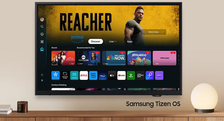 Hệ điều hành Samsung Tizen trên Tivi LS32H5000F