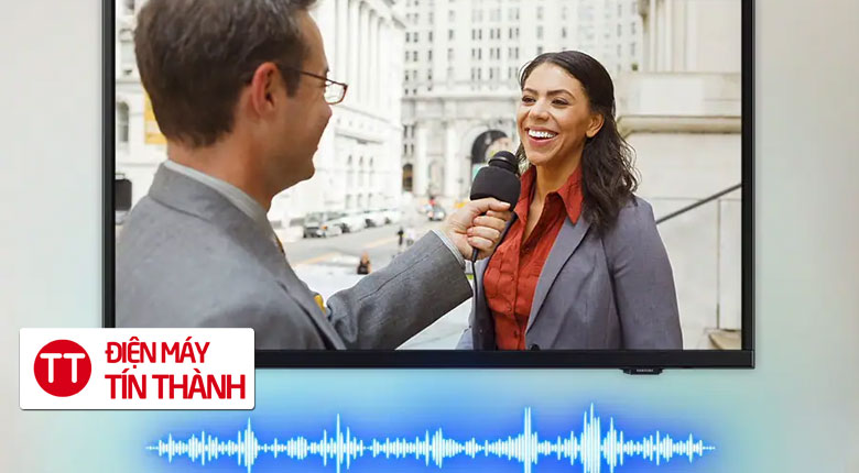 Smart Tivi QLED Samsung FHD 43 inch QA43Q5FA - Tối ưu âm thanh trong từng phân cảnh