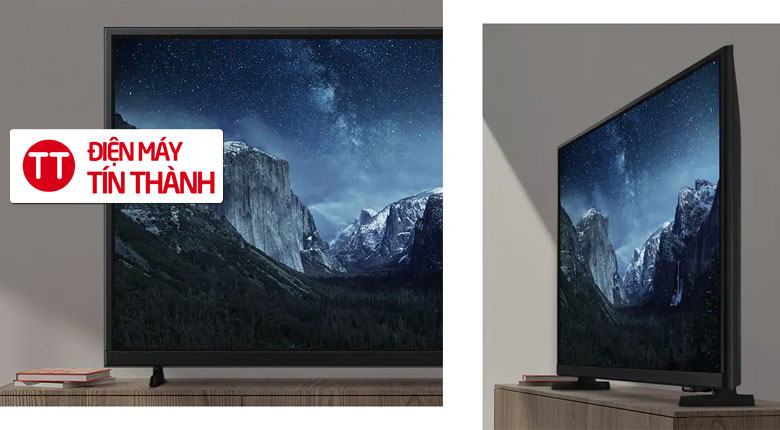 Smart Tivi QLED Samsung FHD 43 inch QA43Q5FA - Thiết kế mỏng và 3 cạnh không viền