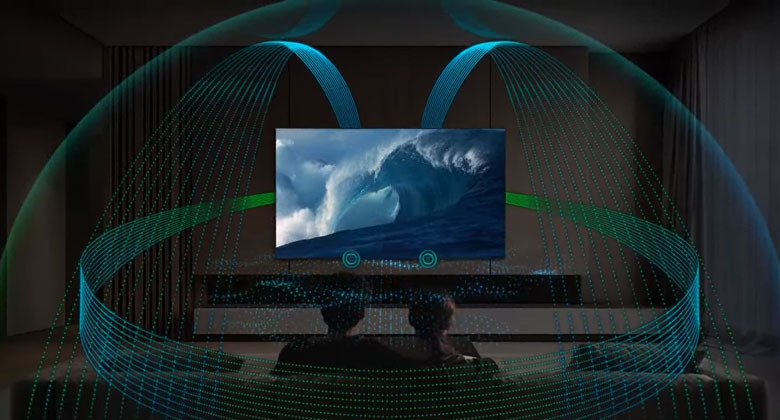 Tivi Samsung 55 inch QN80F công nghệ Dolby Atmos®