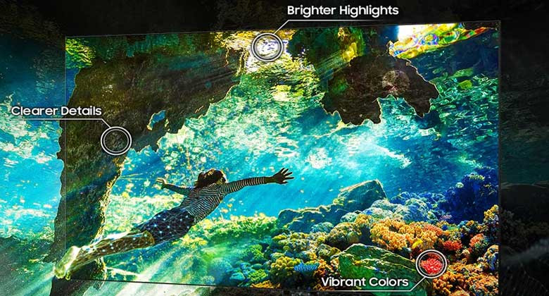 Samsung 65 NEO QLED QN70F công nghệ Auto HDR Remastering