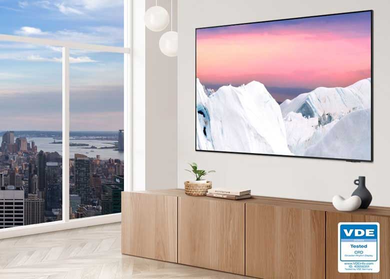 Tivi Samsung 75 inch - Màn hình được tối ưu để bảo vệ mắt
