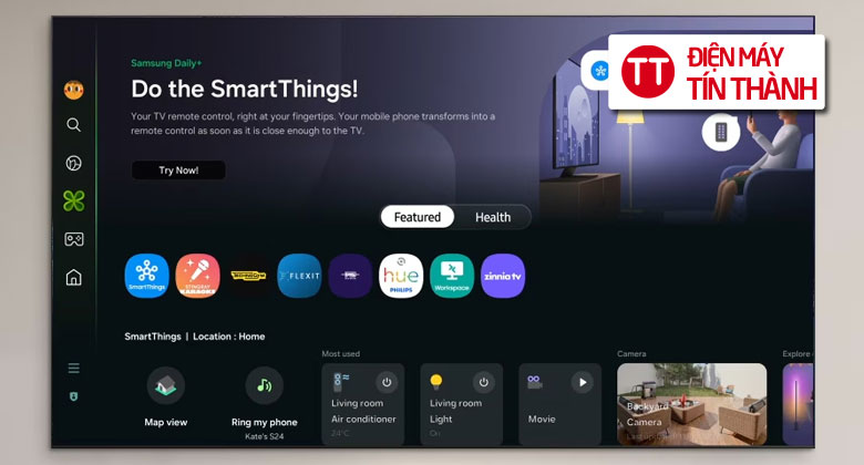 Crystal Uhd U8000F ứng dụng Samsung Daily+ – Quản lý cuộc sống dễ dàng hơn