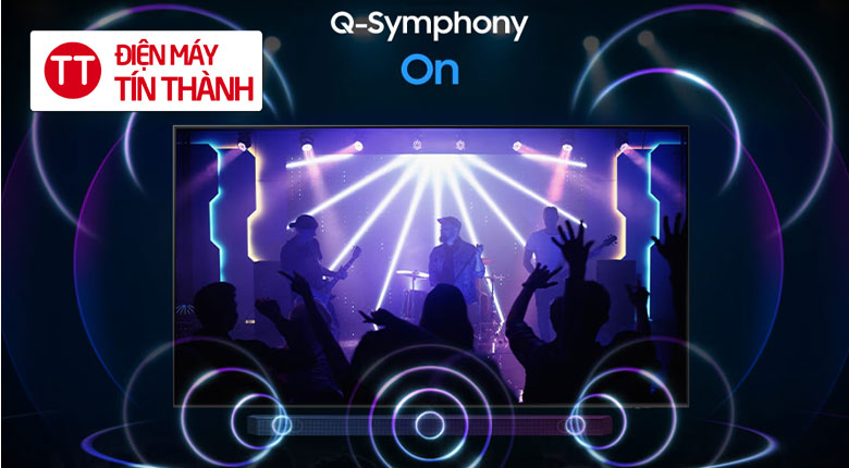 Smart Tivi Crystal UHD Samsung 4K 55 inch UA55U8000H - 55U8000H - Công nghệ Q-Symphony