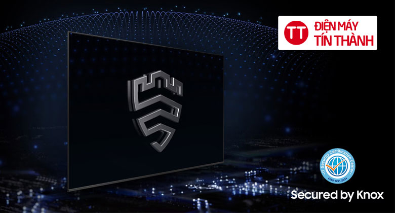 Samsung Crystal Uhd U8000F - Bảo mật tuyệt đối với Samsung Knox Security