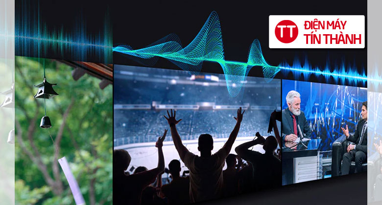 Ti vi Samsung 65 inch - Tối ưu âm thanh theo từng nội dung