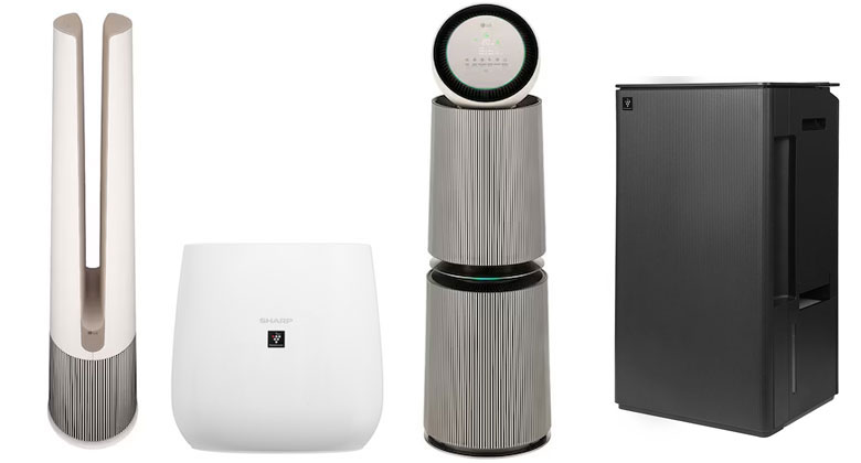 So sánh LG PuriCare AeroHit AS35GGW10 và Sharp FP-J40E-W: Nên chọn máy nào?