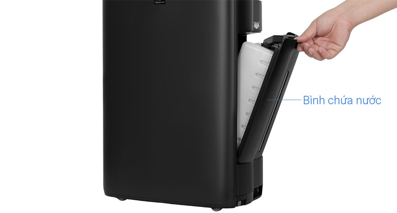 Bình nước tạo ẩm 2.7 lít trên Sharp KI-N40V-H