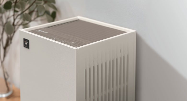 Thiết kế máy lọc không khí Sharp FP-S40V-W màu trắng
