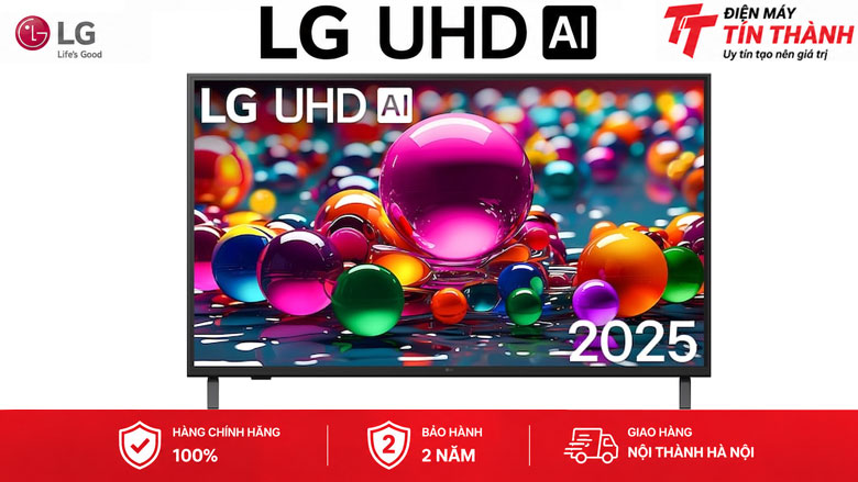 Smart Tivi LG AI 4K 43 inch 43UA841CPSA - Thiết kế