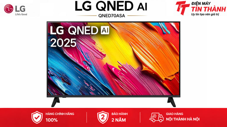 Smart Tivi QNED LG AI 4K 75 inch 75QNED70ASA - Thiết kế