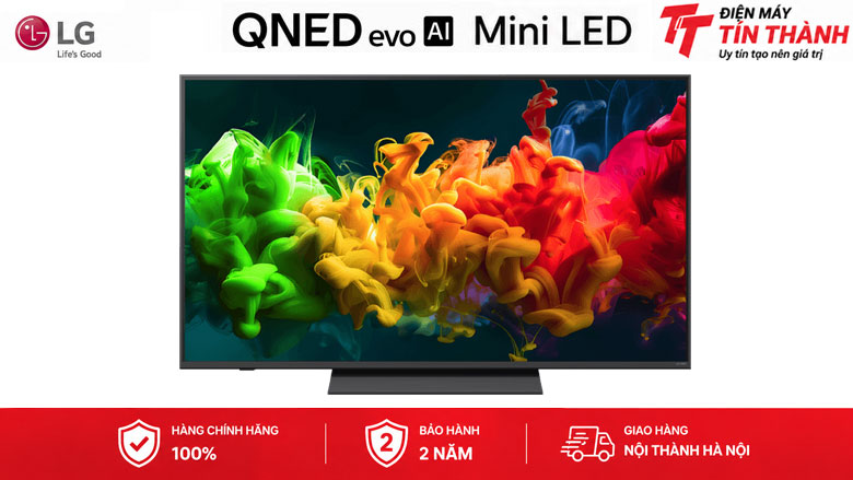 Smart Tivi QNED LG AI 4K 55 inch 55QNED81BSA - Thiết kế