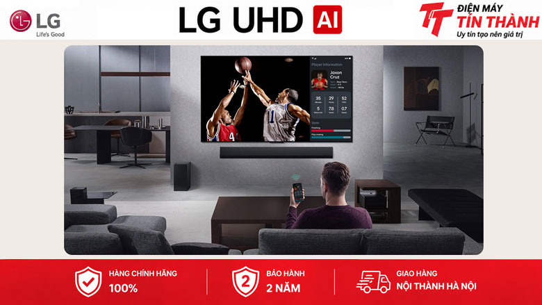Smart Tivi LG AI 4K 65 inch 65UA8055PSA - Tiện ích thông minh