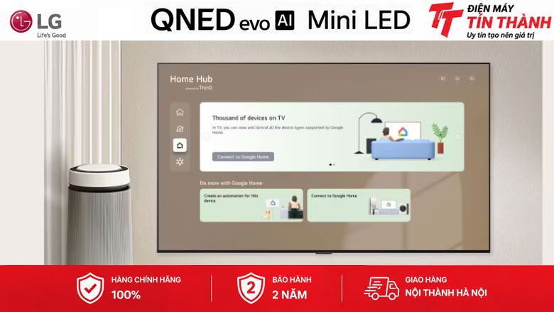 Smart Tivi QNED LG AI 4K 65 inch 65QNED81BSA - Tiện ích