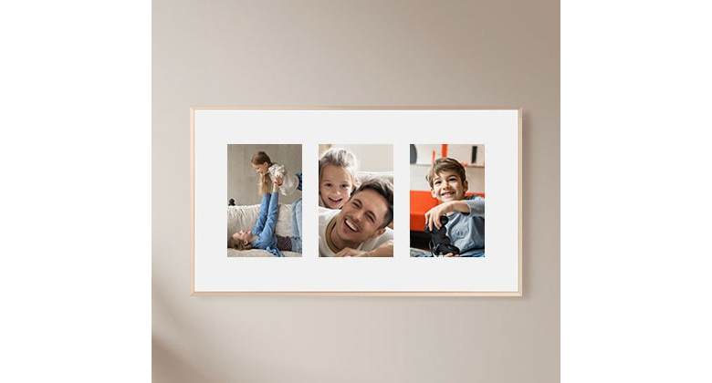 TV khung tranh Samsung - Phông nền Matt Canvas