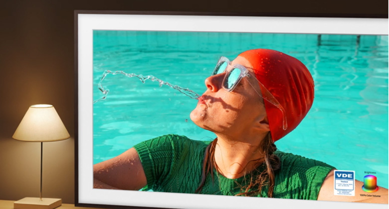 Tivi Samsung 55 inch giá rẻ - Công nghệ Quantum Dot tái hiện 100% dải màu