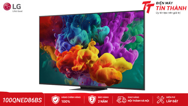 Tivi LG 100QNED86BS có phù hợp biệt thự, penthouse không?
