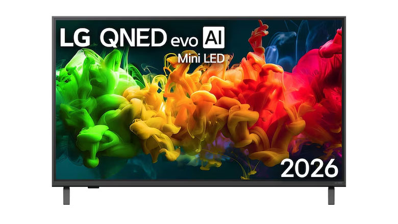 Smart Tivi LG 55QNED80BSA QNED evo AI 4K 55 inch Mini LED Mới 2026