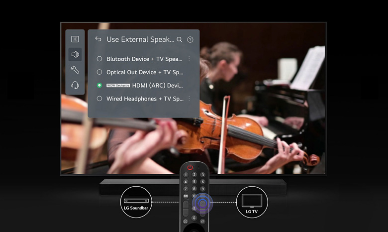 Tivi LG 55 inch UR9050PSK - Đa dạng chế độ cài đặt