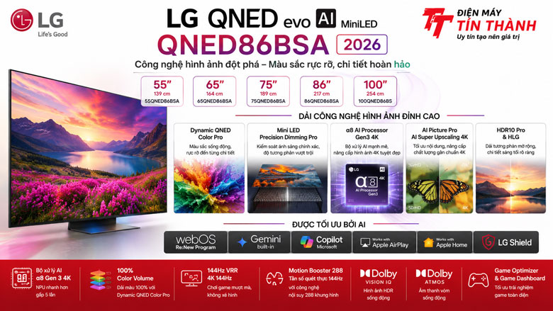 Tivi LG QNED có phù hợp xem phim không?