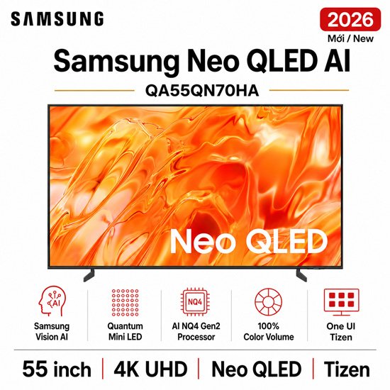 Tivi Samsung 55 inch chính hãng