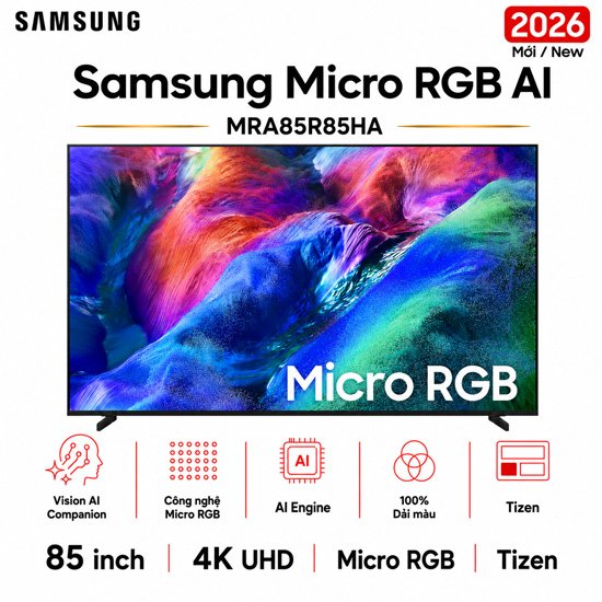 Tivi Samsung 85 inch chính hãng