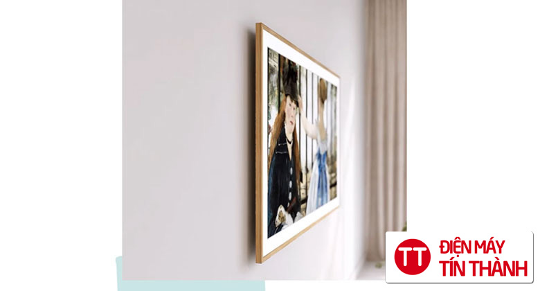 Dễ dàng lắp đặt trên tường với giá treo sát tường