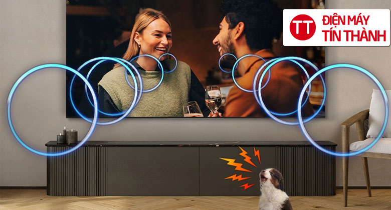 Samsung Q8F 75 inch công nghệ Active Voice Amplifier