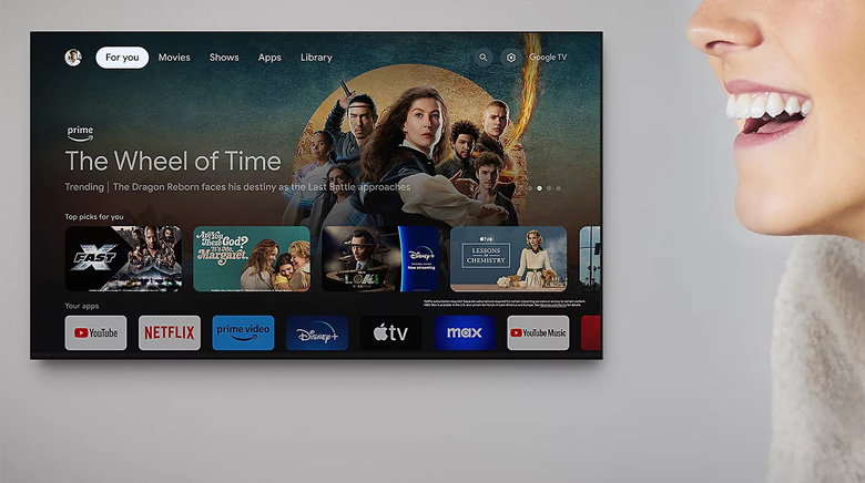 Tivi 75S30 - Bạn chỉ cần dùng giọng nói để điều khiển TV với sự trợ giúp từ Google Assistant