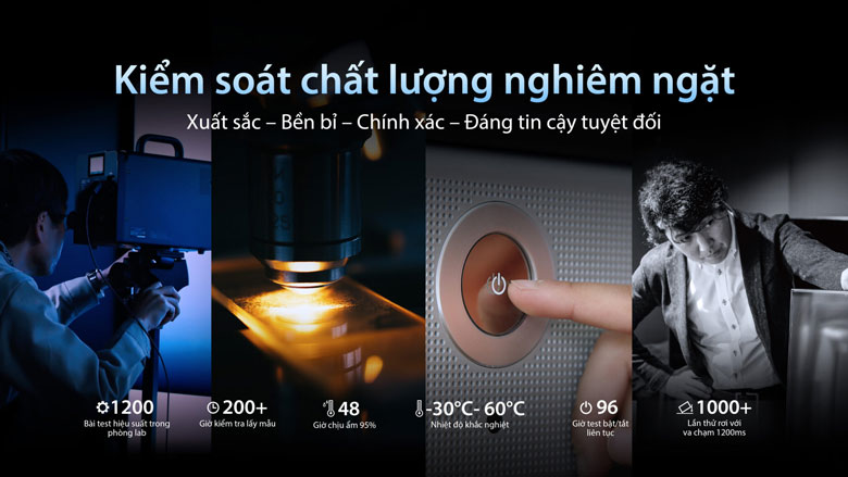 TV Toshiba 40 inch - Kiểm soát chất lượng nghiêm ngặt