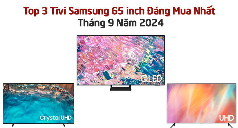 3. Top 10 tivi 65 inch đáng mua nhất năm 2024