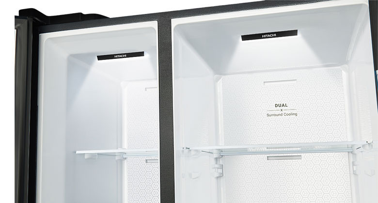 Tủ lạnh Hitachi 656 lít đèn LED