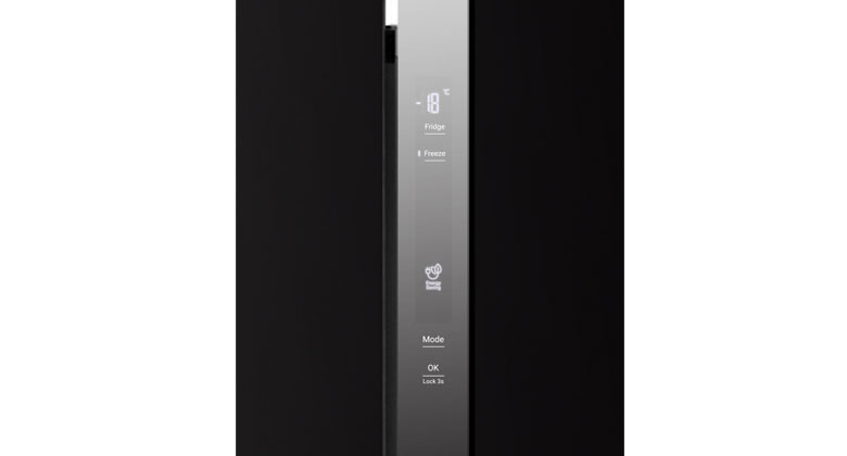 Tủ lạnh side by side Hitachi - Bảng Điều Khiển Cảm Ứng Gương Sang Trọng