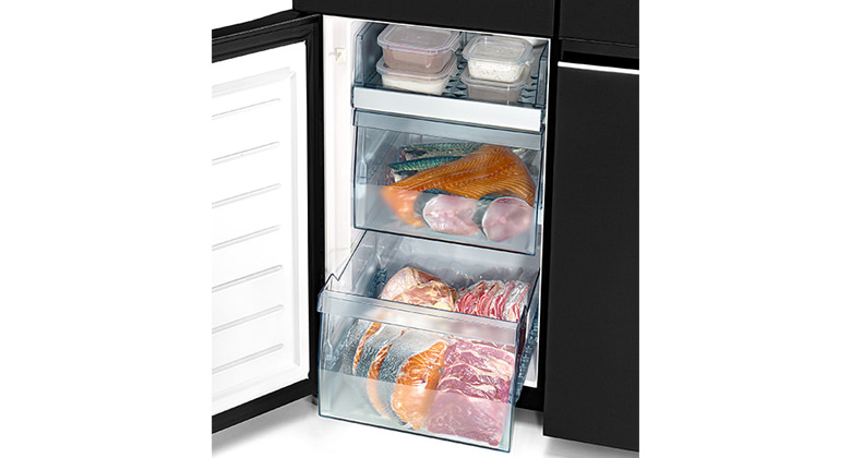 Hitachi R-WB640PGV1 GMG - Tiết kiệm thời gian nấu ăn Soft Freeze (Đông Mềm), khoảng -3°C