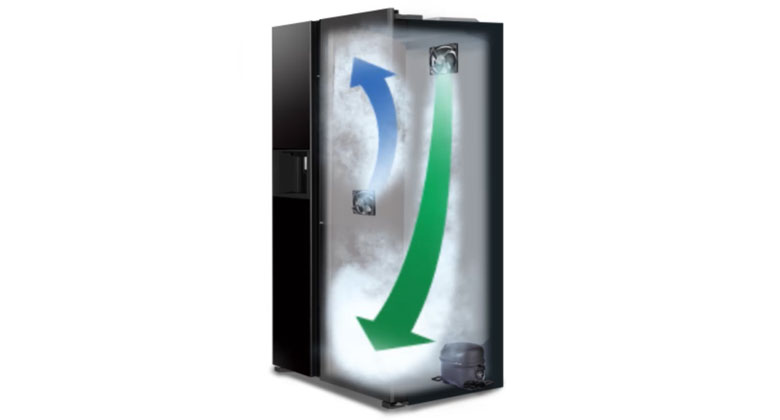 R-M800PGV0 GBK - Inverter × Hệ Thống Quạt Kép, Làm Lạnh Mạnh Mẽ, Tiết Kiệm Điện Năng