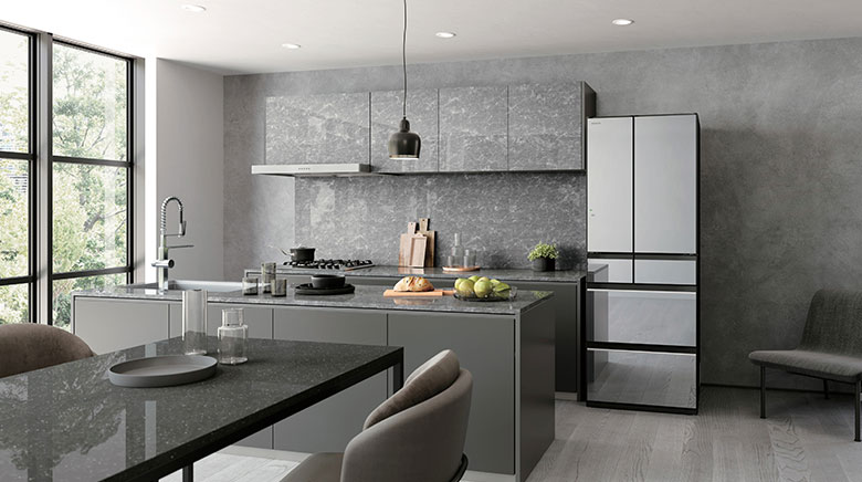 Tủ lạnh Hitachi Inverter 617 lít R-HW620RV(XK) Hoàn thiện vẻ đẹp căn bếp của bạn