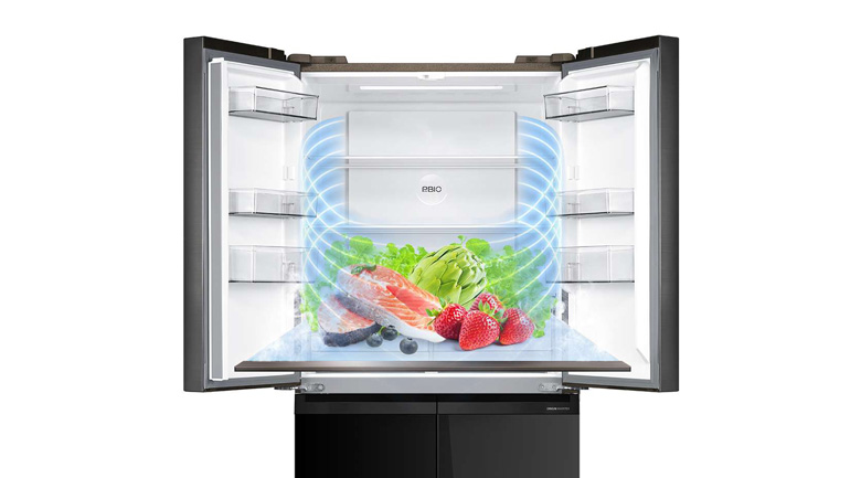 Tủ lạnh Toshiba 4 cửa - Công nghệ làm lạnh đa chiều