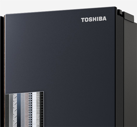 Tủ lạnh Toshiba Inverter 711 lít Side By Side GR-RS910WI-PMV(06)-MG