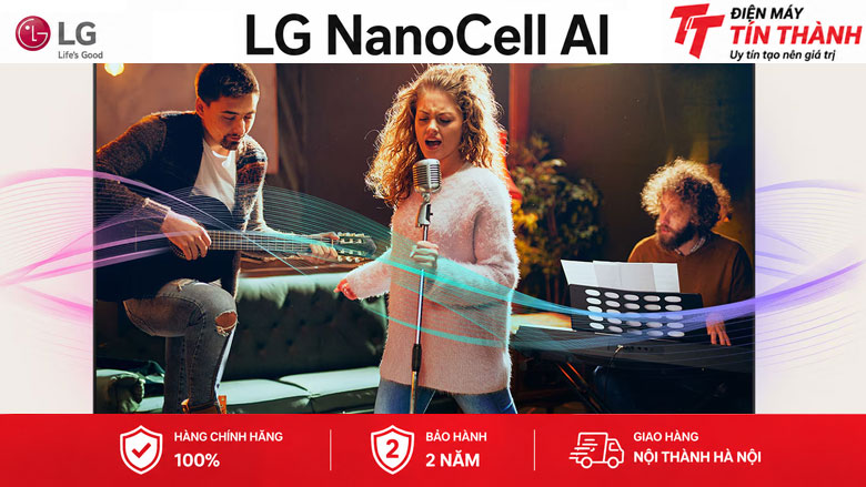 Smart Tivi NanoCell LG AI 4K 43 inch 43NANO80ASA - WOW Orchestra