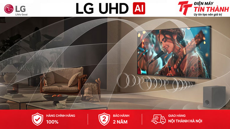 Smart Tivi LG AI 4K 65 inch 65UA8055PSA - WOW Orchestra
