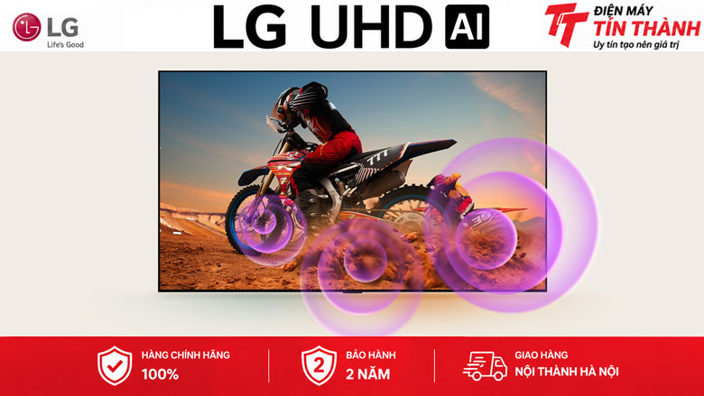 Smart Tivi LG AI 4K 65 inch 65UA841CPSA - WOW Orchestra