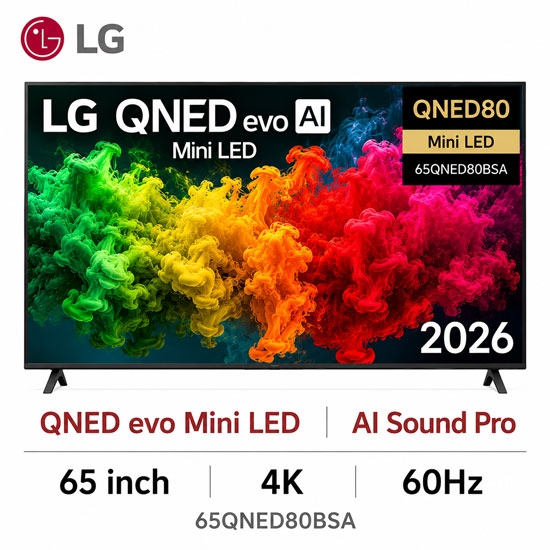 LG 65QNED80BSA QNED Mini LED 65 inch