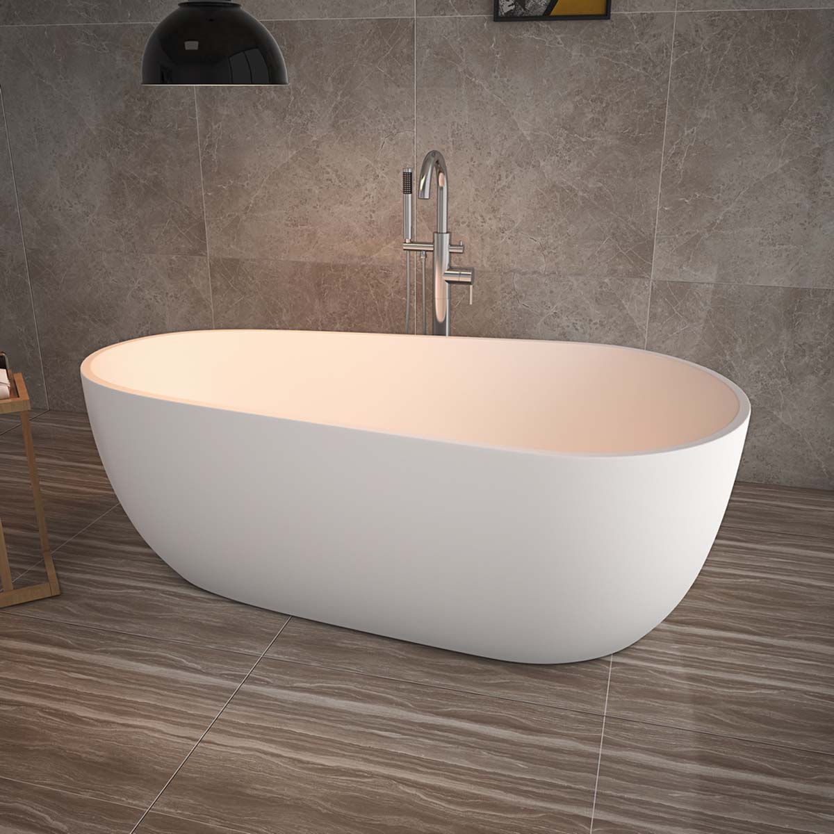 Bồn tắm đặt sàn 1.7m