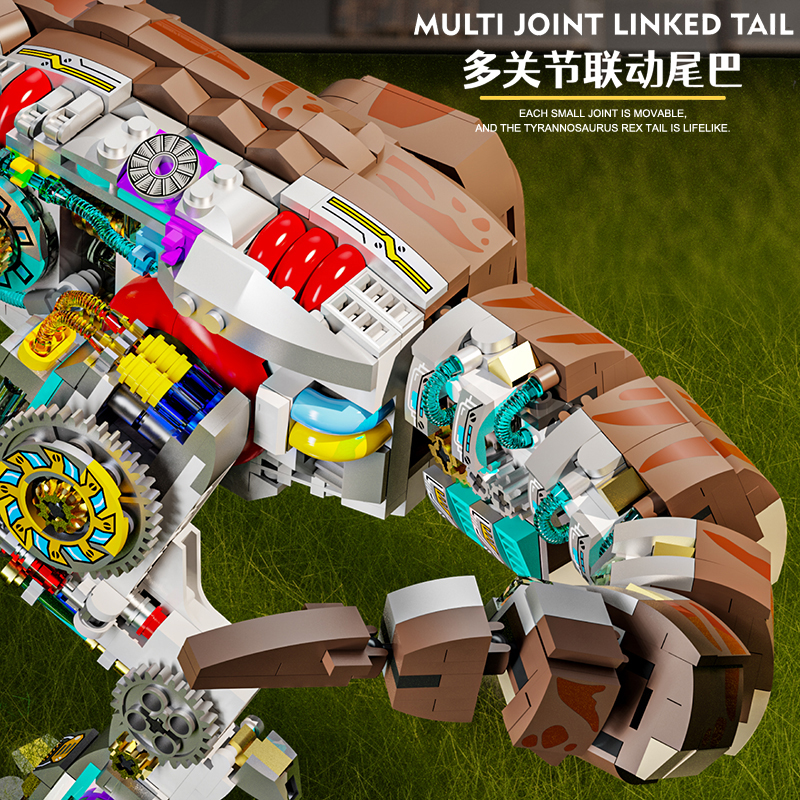 Đồ chơi lắp ráp LEGO mô hình cơ khí Khủng Long Tyrannosaurus Rex 1388PCS