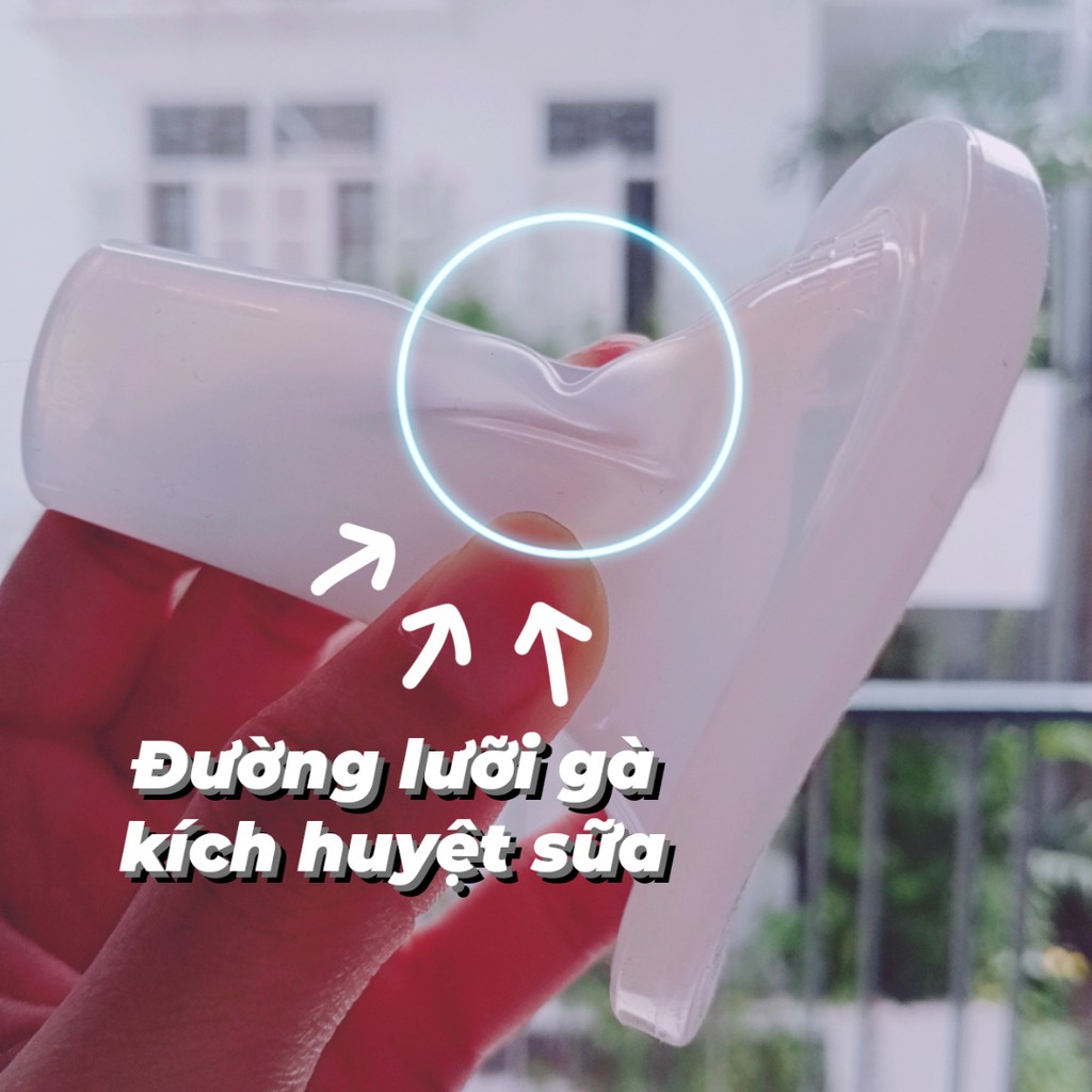 1 Phễu Hút Sữa Pumpa Hút Kiệt Sữa Không Đau Rát