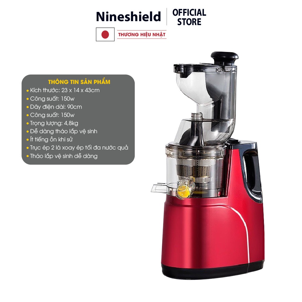 Máy ép chậm nguyên quả Nineshield KB-F8B