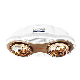 Đèn sưởi nhà tắm 2 bóng Sowun SW8311