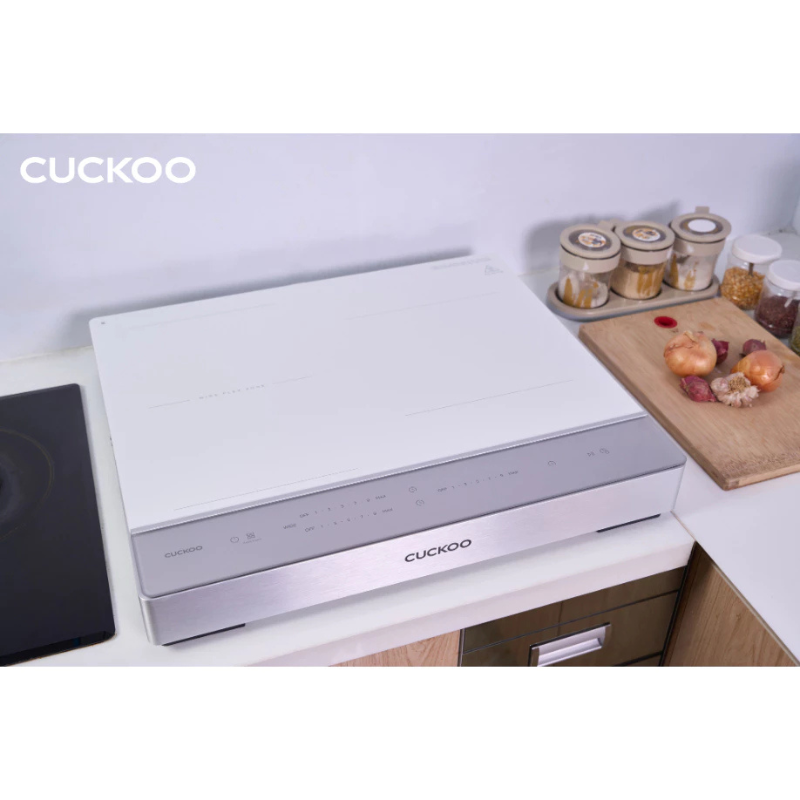 Bếp Từ Cuckoo 3 Vùng Nấu CIR-E301FW màu trắng