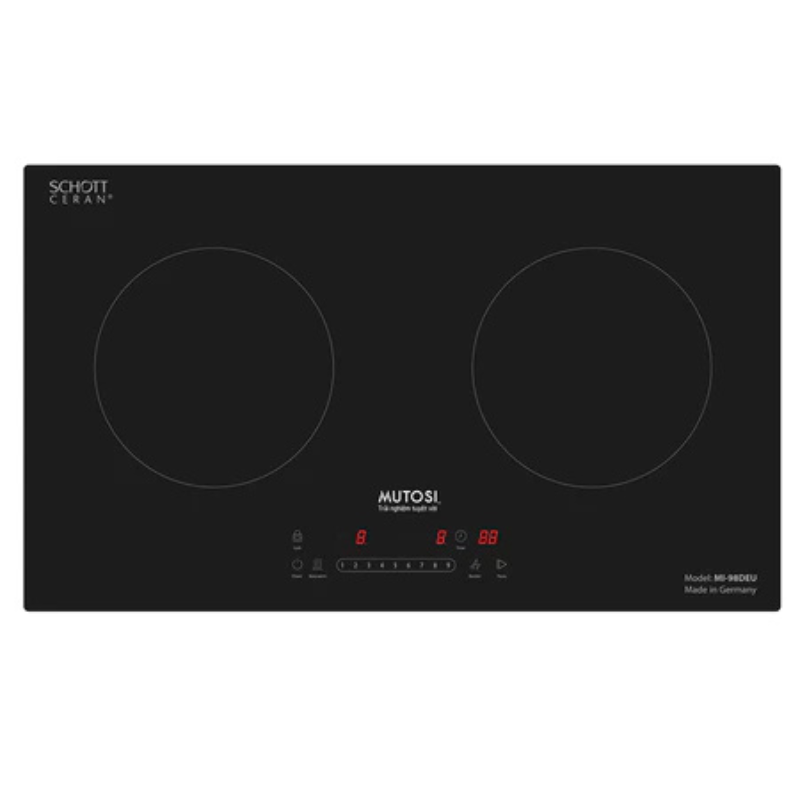 Bếp từ đôi âm cảm ứng Mutosi MI-98DEU